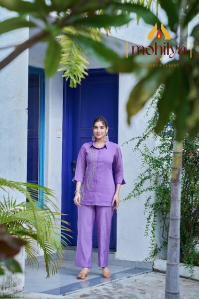 MOHILYA D NO 1084 FANCY CO ORD SET IN WHOLESALE