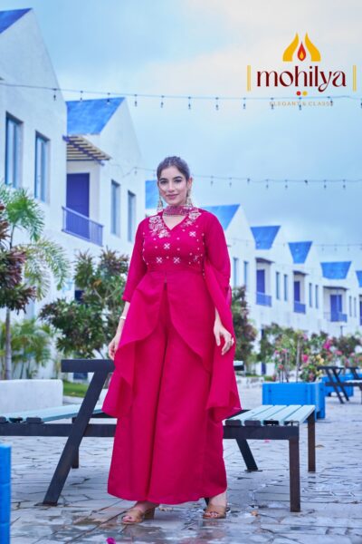 MOHILYA D NO 265 FANCY INDO WESTERN IN WHOLESALE