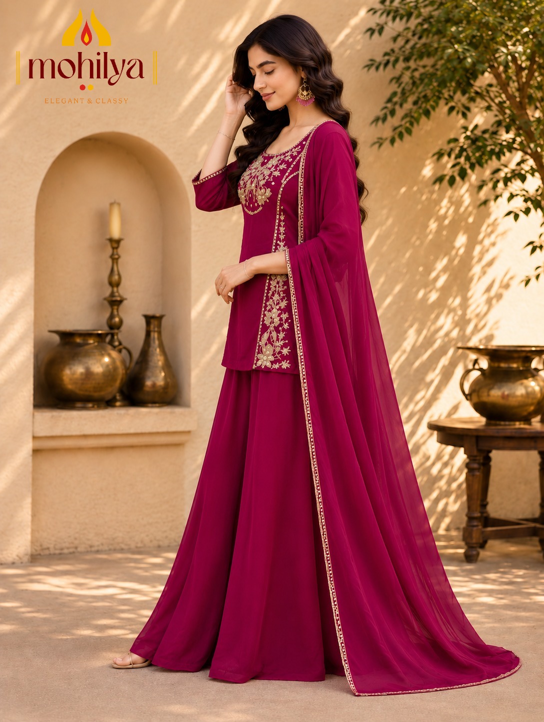 MOHILYA D NO 271 CLASSY ETHNIC WEAR IN WHOLESALE