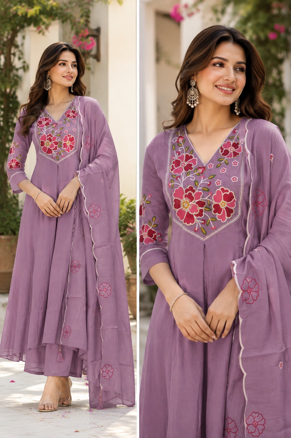 SRF LATEST THREE PIECE COLLECTION IN WHOLESALE