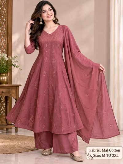 VKF MUL COTTON THREE PIECE PLAZA PAIR WHOLESALE