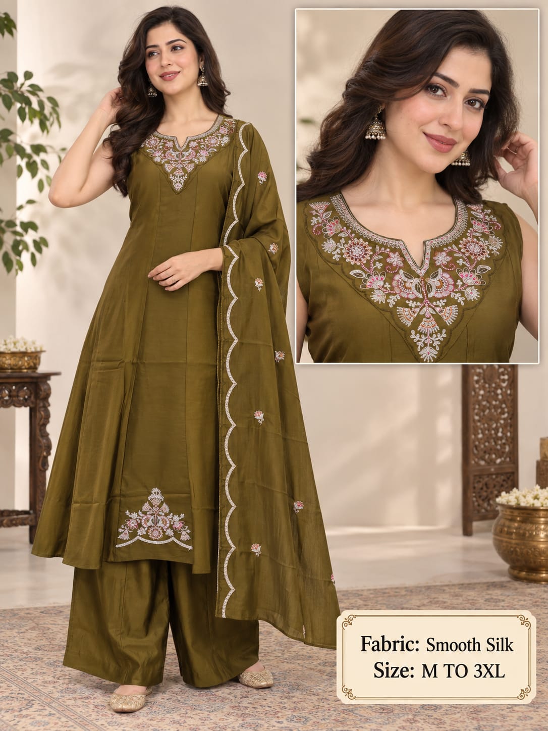 VKF SOFT SILK THREE PIECE PLAZA PAIR IN WHOLESALE