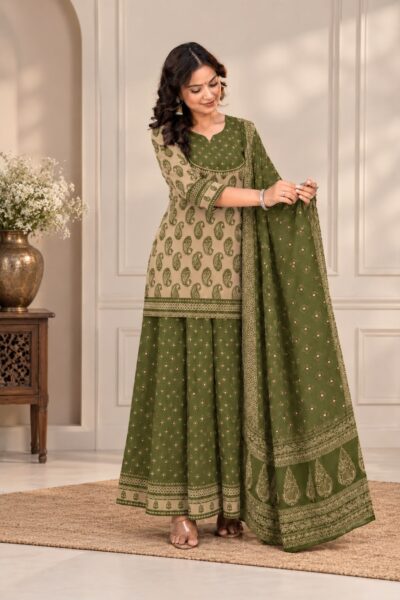 VU COTTON PRINTED READYMADE SET IN WHOLESALE