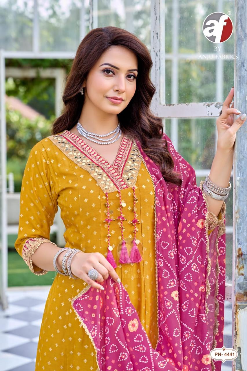 ANJU FABRICS 4443 DOLA RUSSIAN THREE PIECE SET