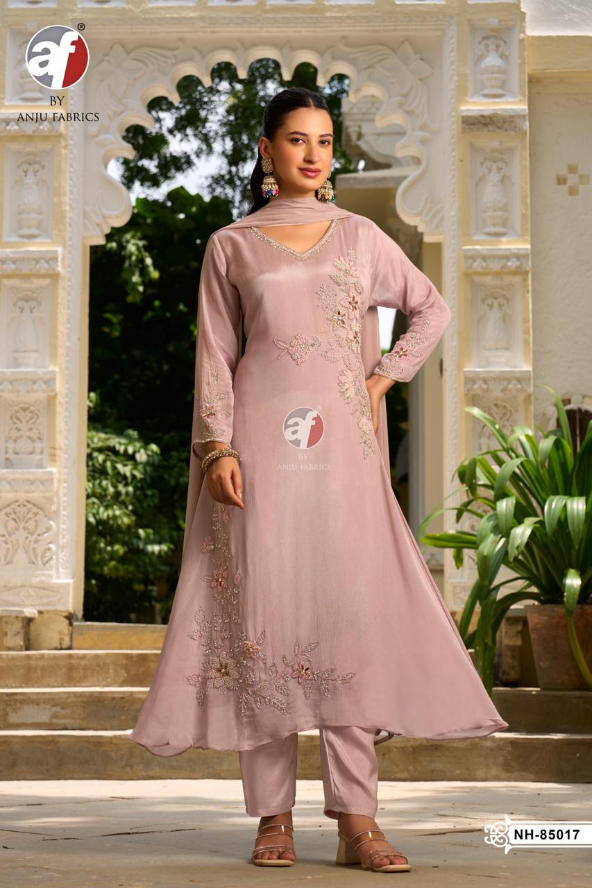 ANJU FABRICS 85017 PURE CHINON THREE PIECE WHOLESALE