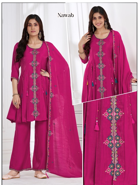 AT NAWAB HANDWORK READYMADE SALWAR WHOLESALE
