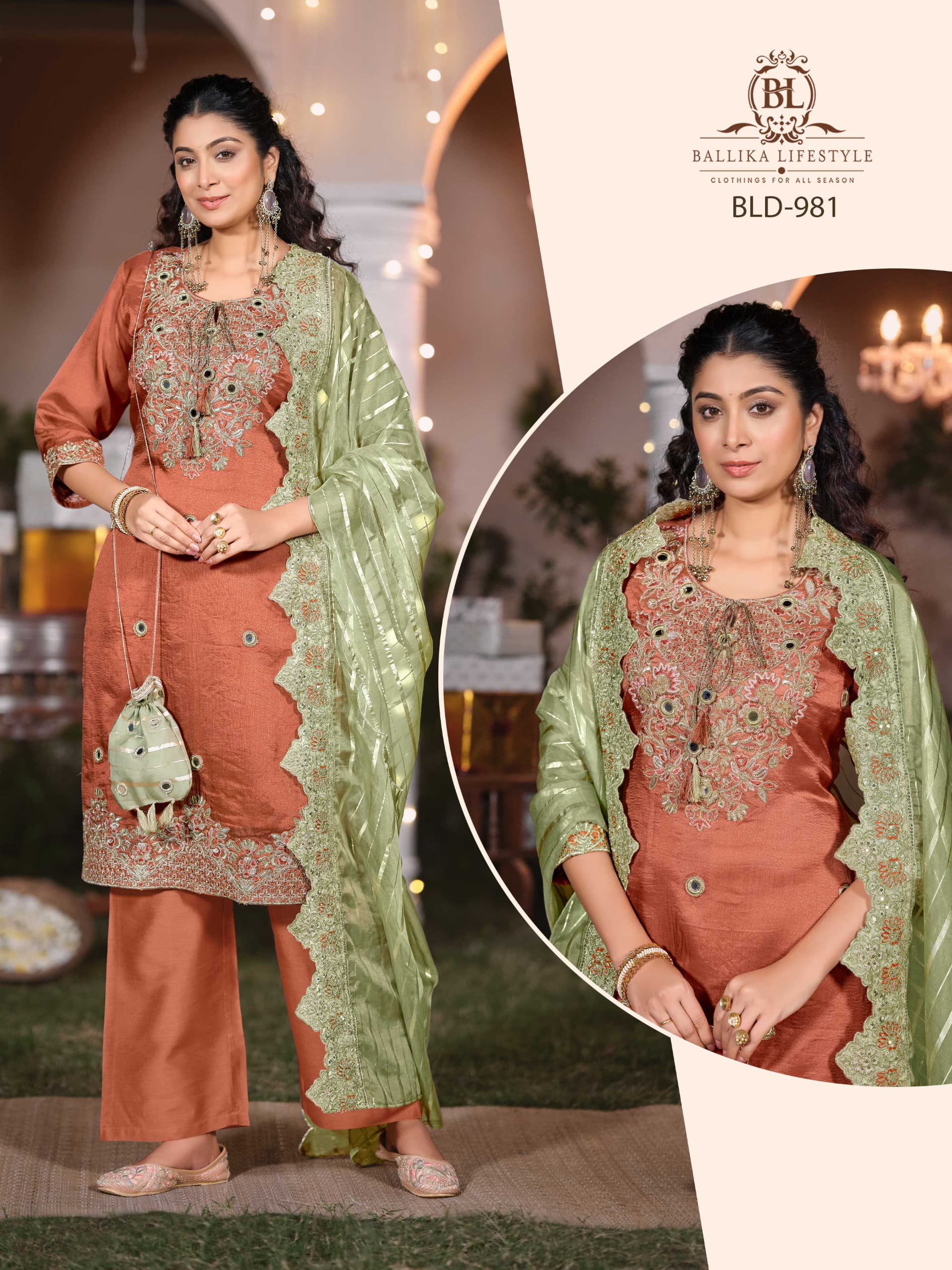 BL PURE ARMANI JACQUARD THREE PIECE SET WHOLESALER
