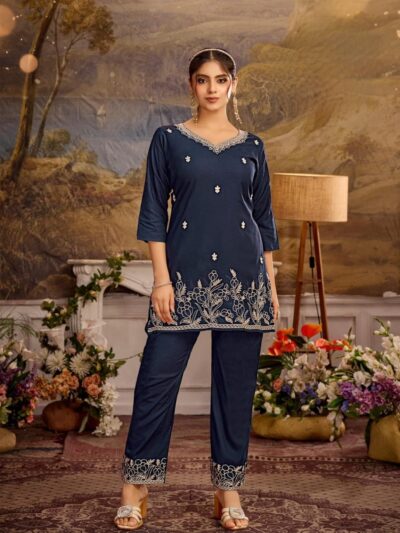 DESIGNER RAYON CO ORD SET IN WHOLESALE PRICE