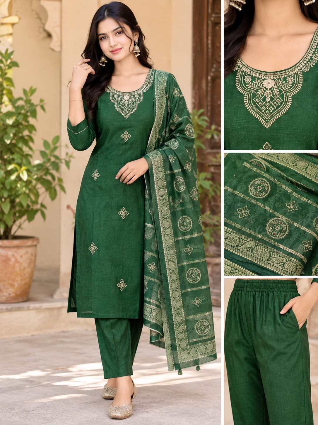 GJ VISCOSE VERTICAN FANCY THREE PIECE WHOLESALE