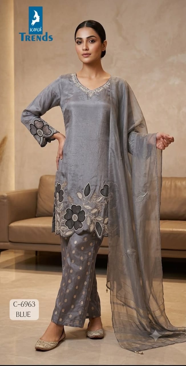 KAYA 6963 PURE TISSUE THREE PIECE SET IN WHOLESALE