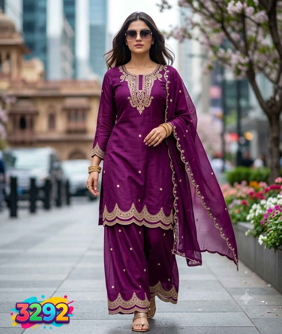 LADIES FLAVOUR 3292 VICHITRA READYMADE SALWAR