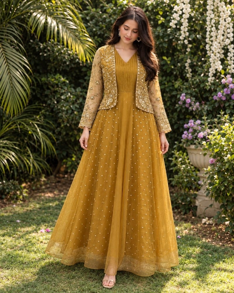 MOHILYA 1031 FANCY PARTYWEAR GOWN IN WHOLESALE