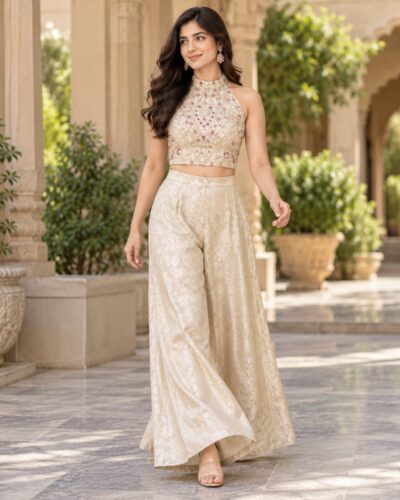 MOHILYA 1132 VISCOSE JACQUARD STYLISH CO ORD SET