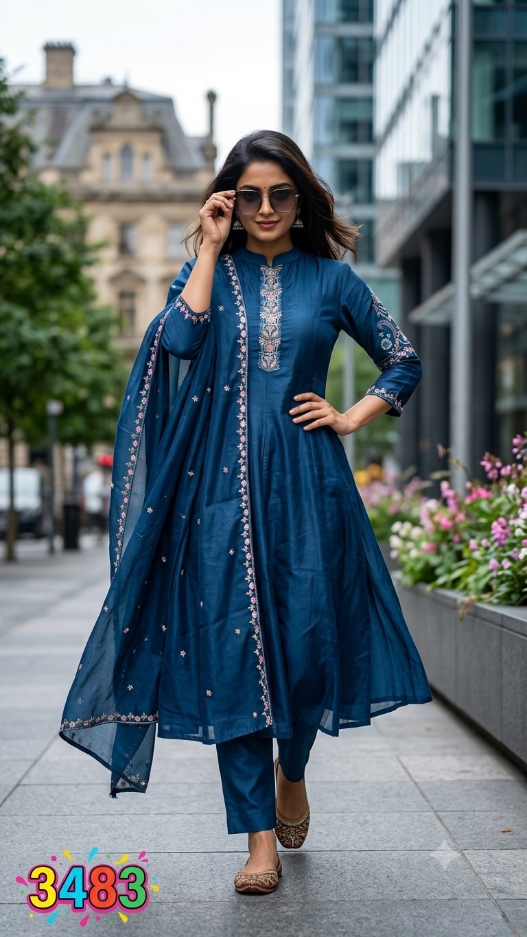 MULL CHANDERI THREE PIECE COLLECTION FOR NAVRATRI