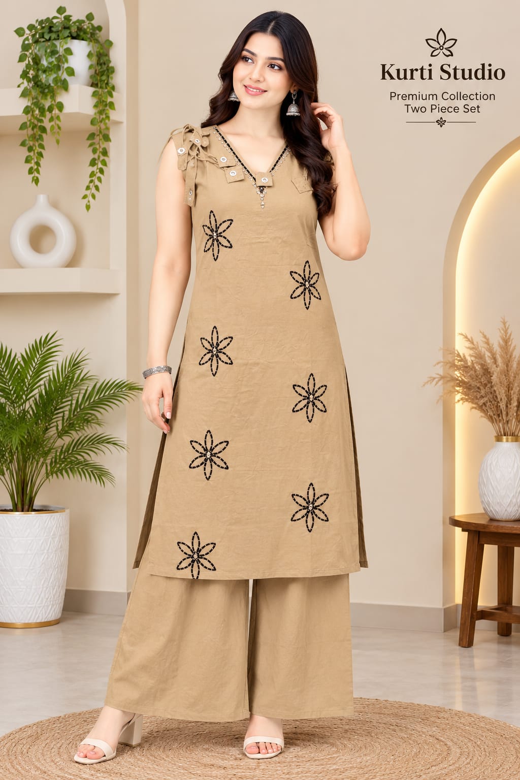 PURE DHABU COTTON CO ORD SET IN WHOLESALE