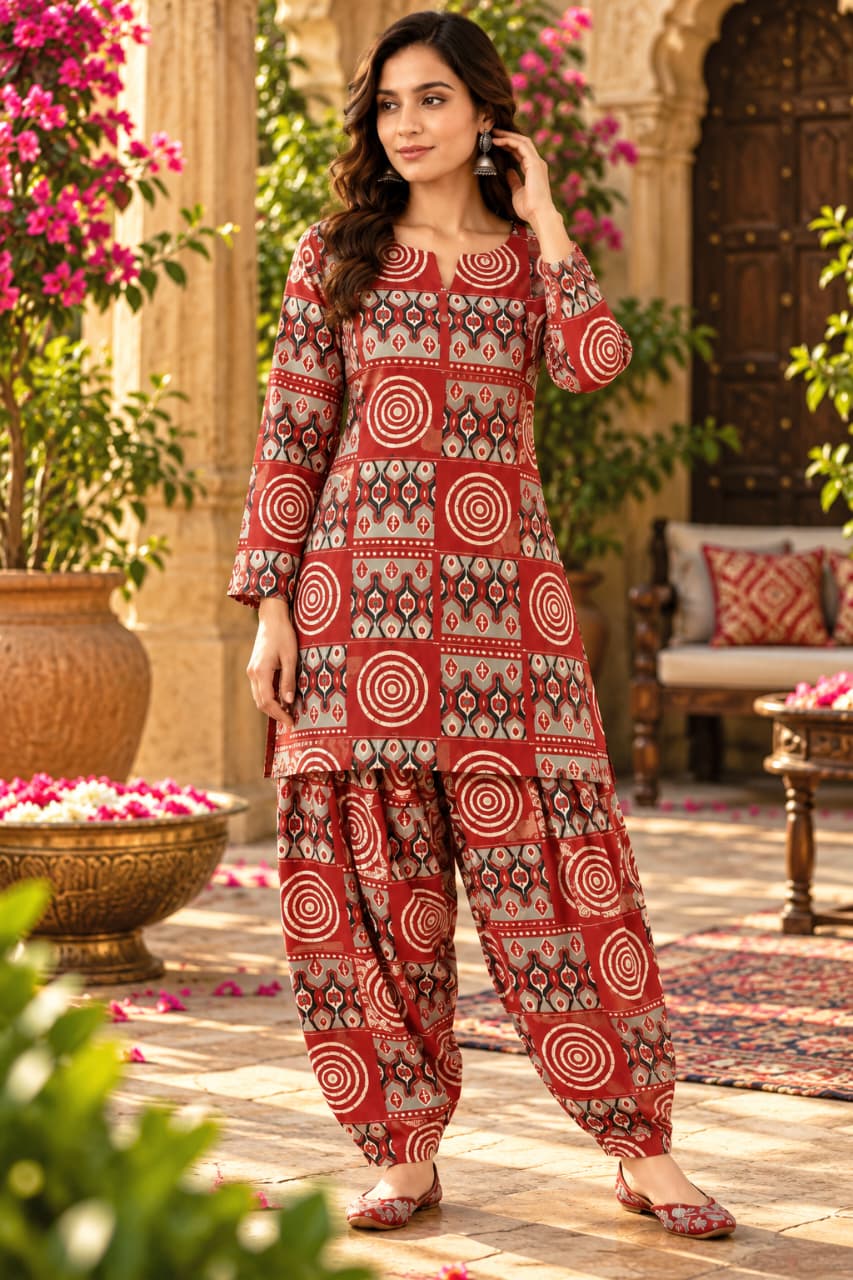 SF COTTON FARSHI CO ORD SET WHOLESALER