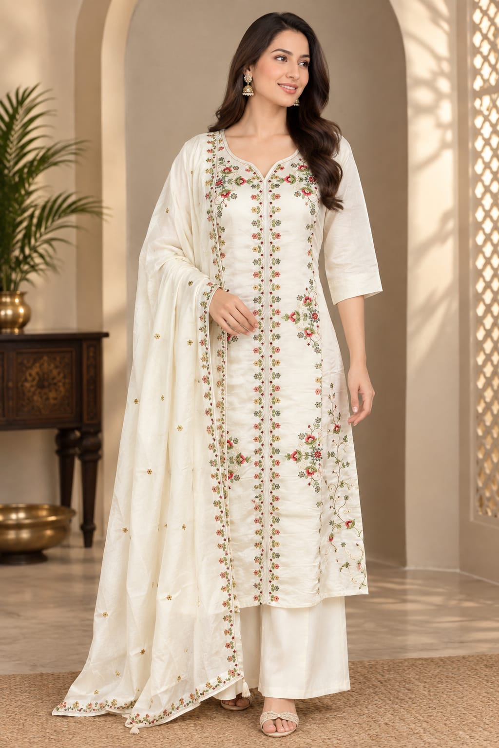 SJ ROMAN SILK THREE PIECE COLLECTION IN WHOLESALE