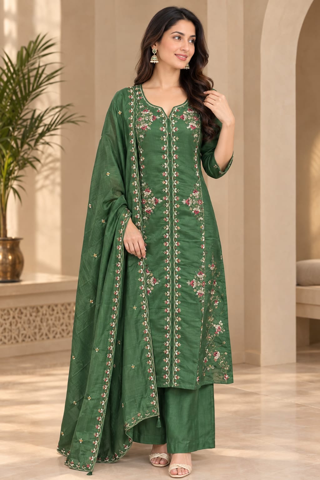 SJ ROMAN SILK THREE PIECE COLLECTION IN WHOLESALE