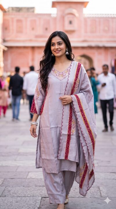 SOFT SILK STREET PLAZA PAIR THREE PIECE READYMADE