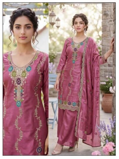 VAF JIMMY CHOO HANDWORK THREE PIECE KURTI WHOLESALE