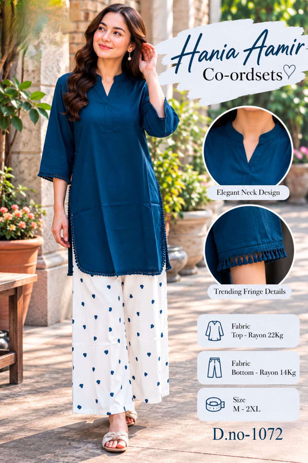 VMR HANIA AAMIR CO ORD SET WHOLESALER